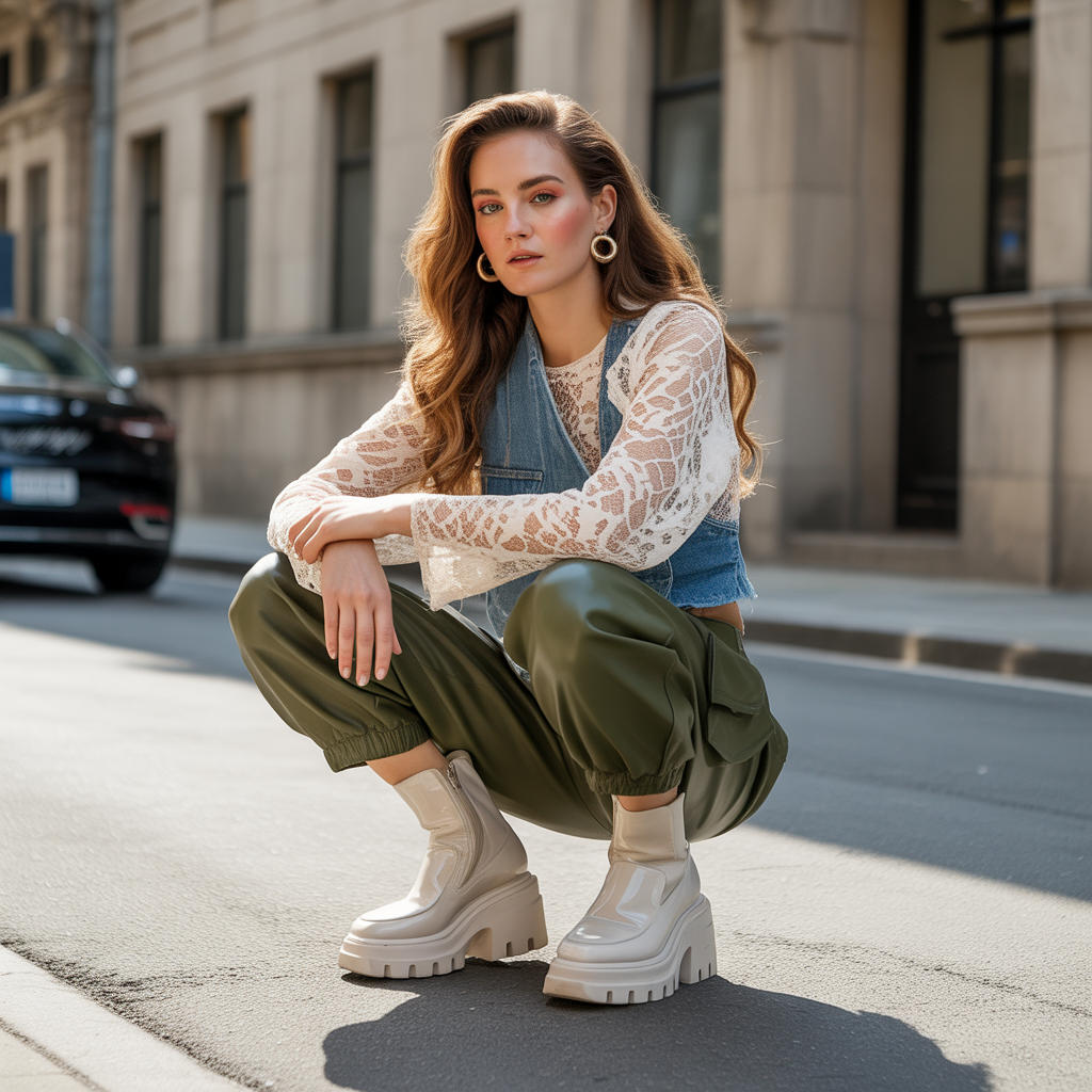 what shoes to wear with cargo pants