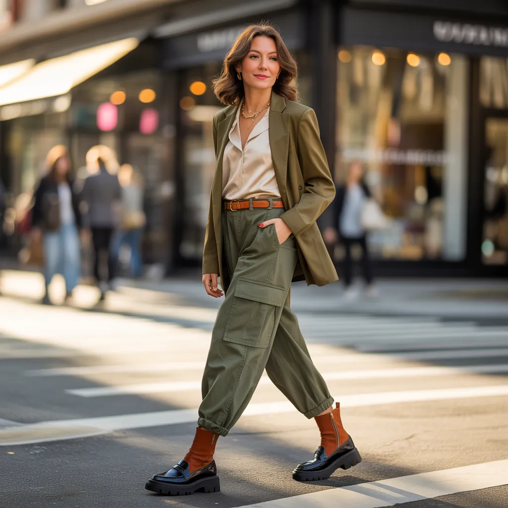 what shoes to wear with cargo pants