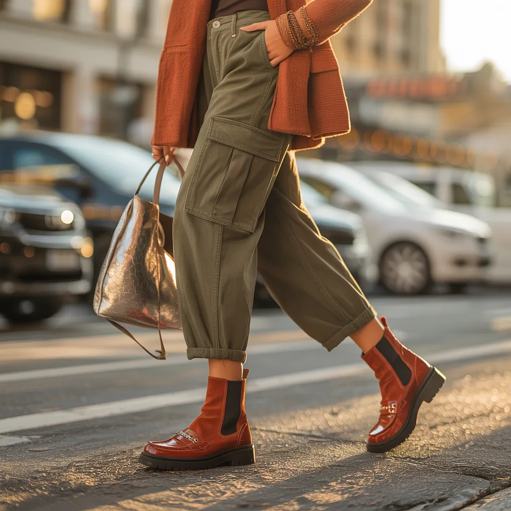 what shoes to wear with cargo pants