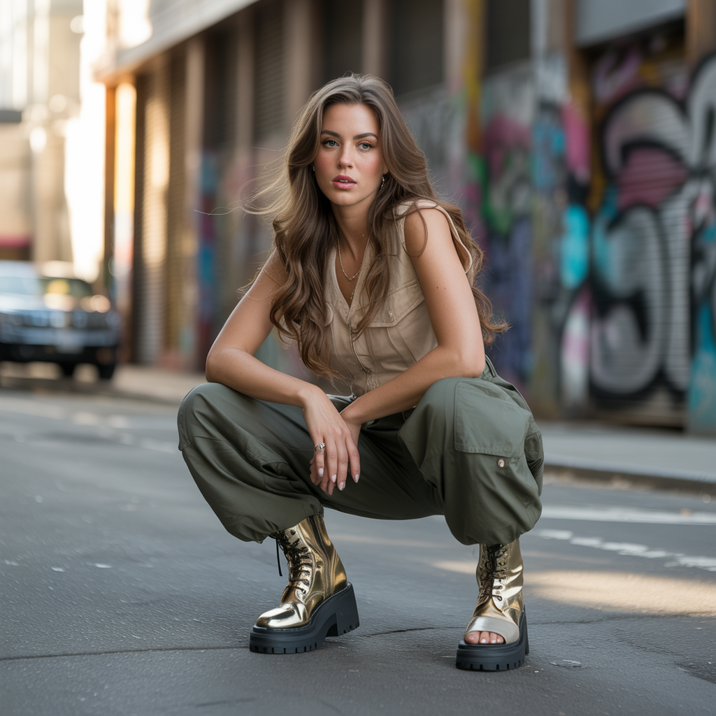 what shoes to wear with cargo pants