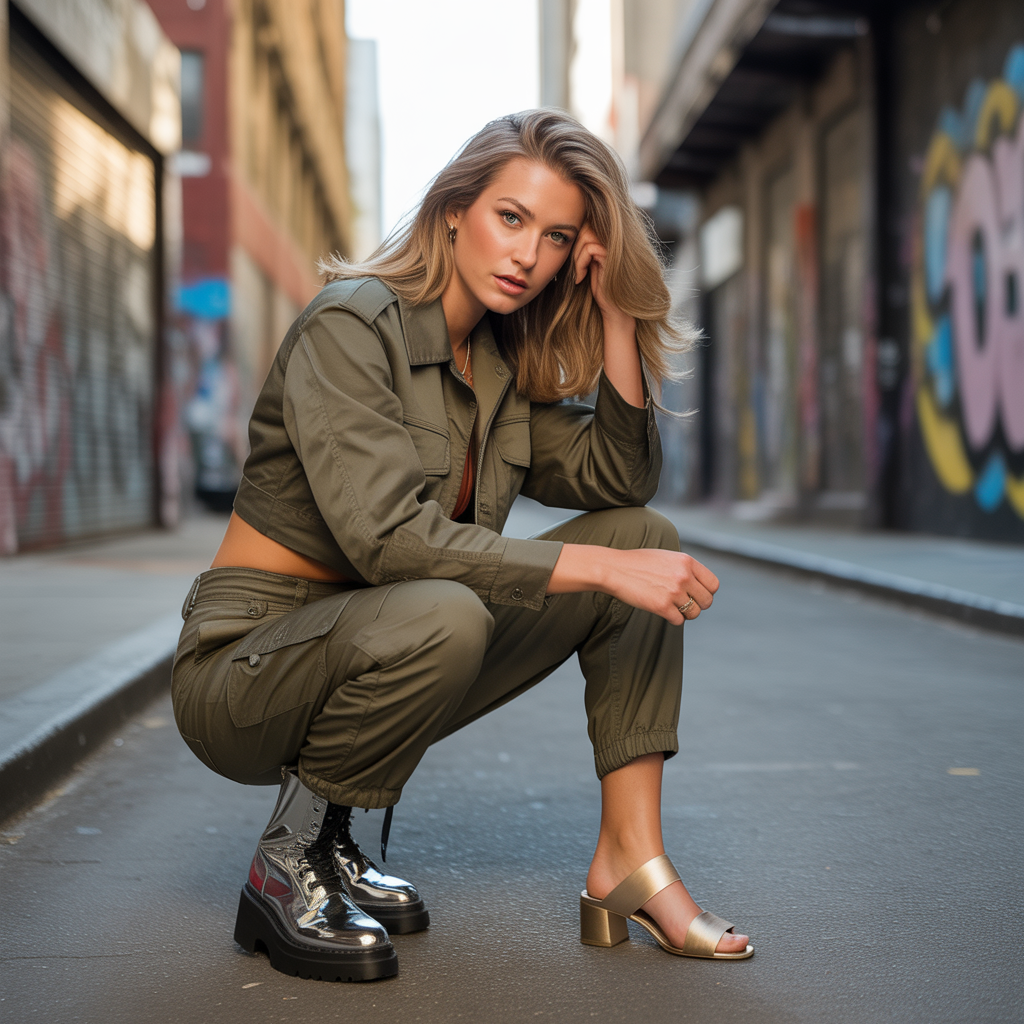 what shoes to wear with cargo pants