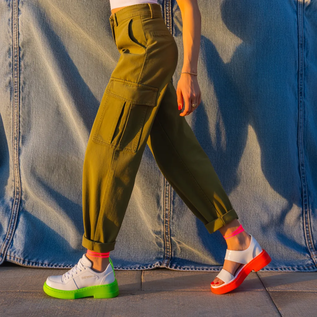 what shoes to wear with cargo pants