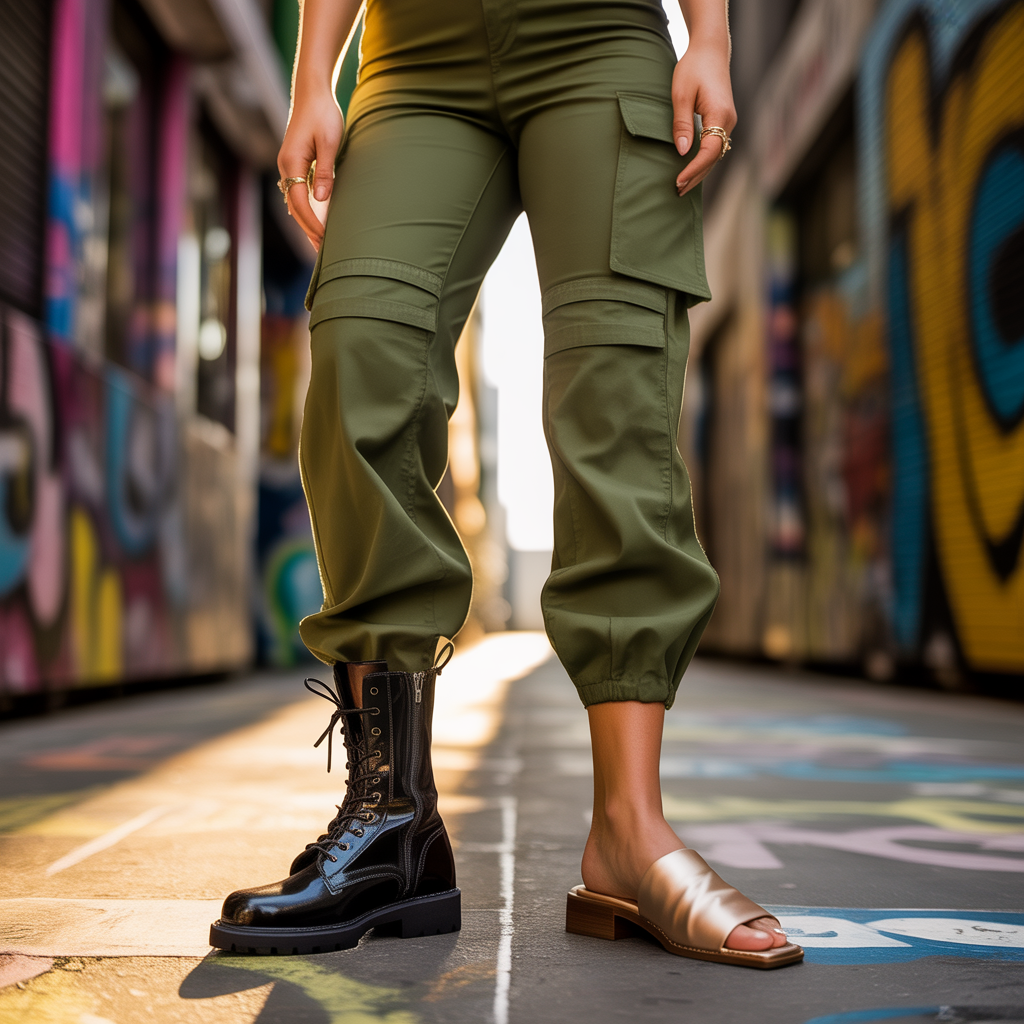 what shoes to wear with cargo pants
