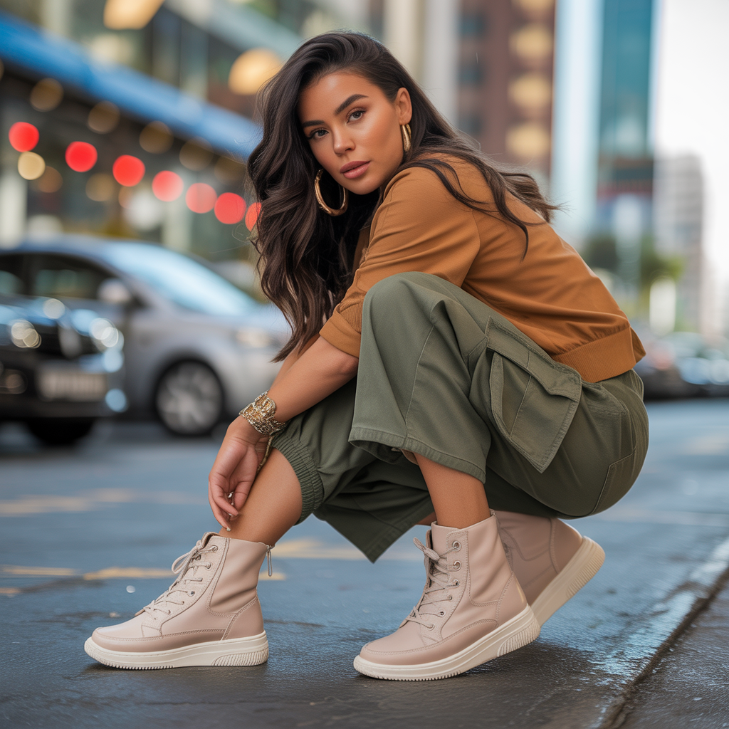 what shoes to wear with cargo pants