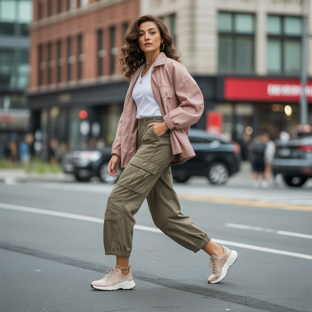 what shoes to wear with cargo pants