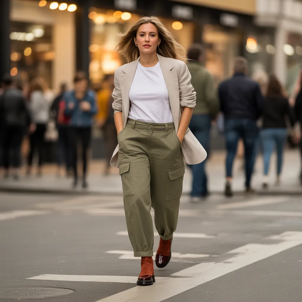 what shoes to wear with cargo pants