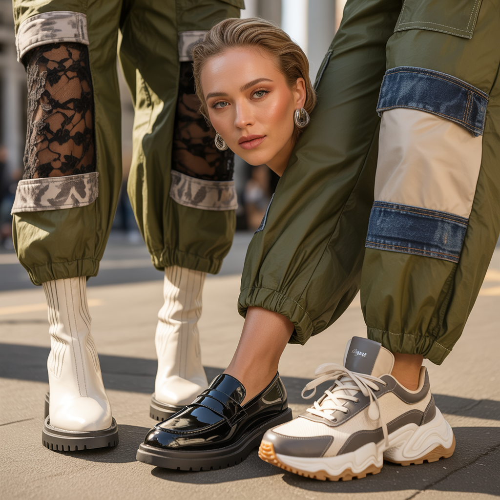 what shoes to wear with cargo pants