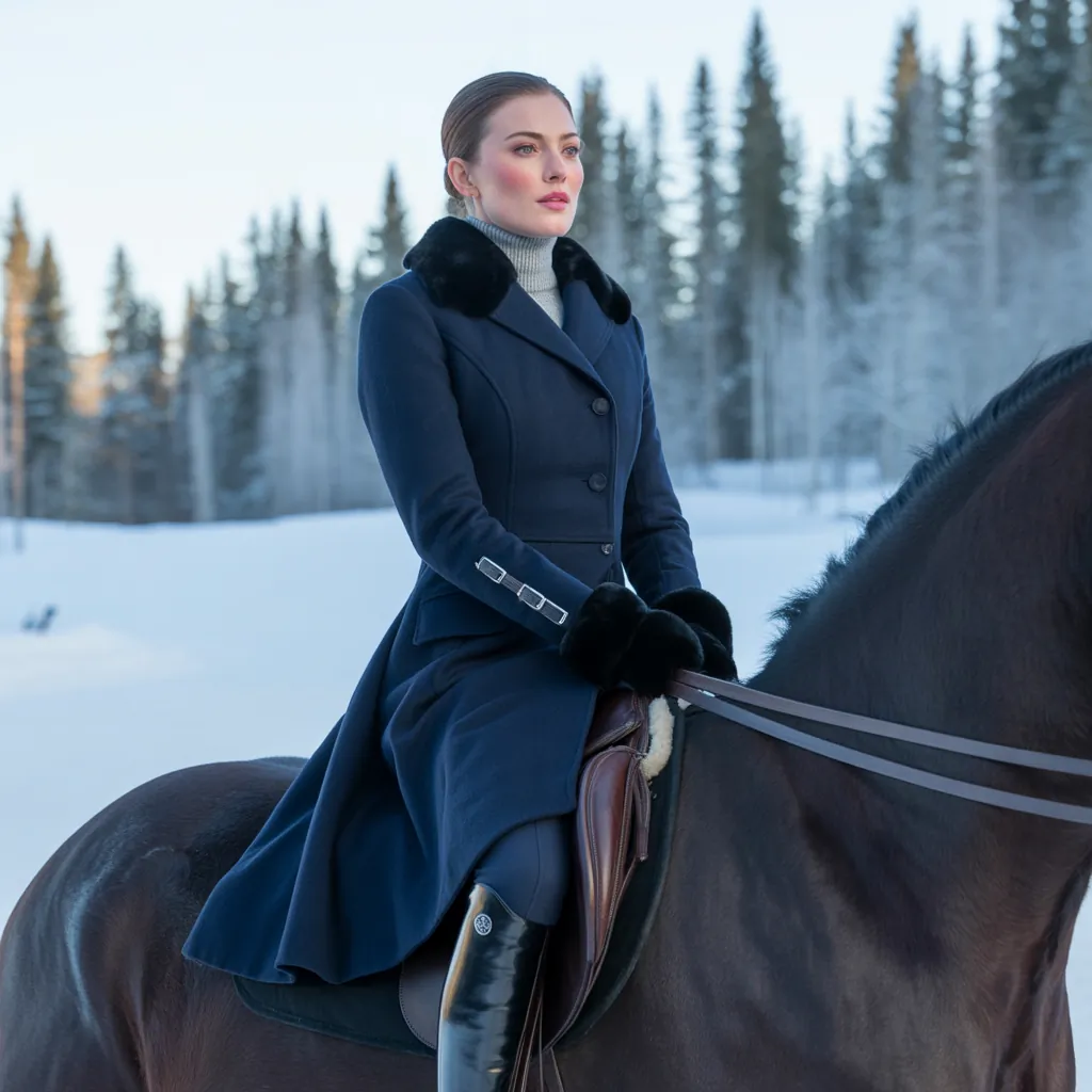 what to wear horse riding in winter