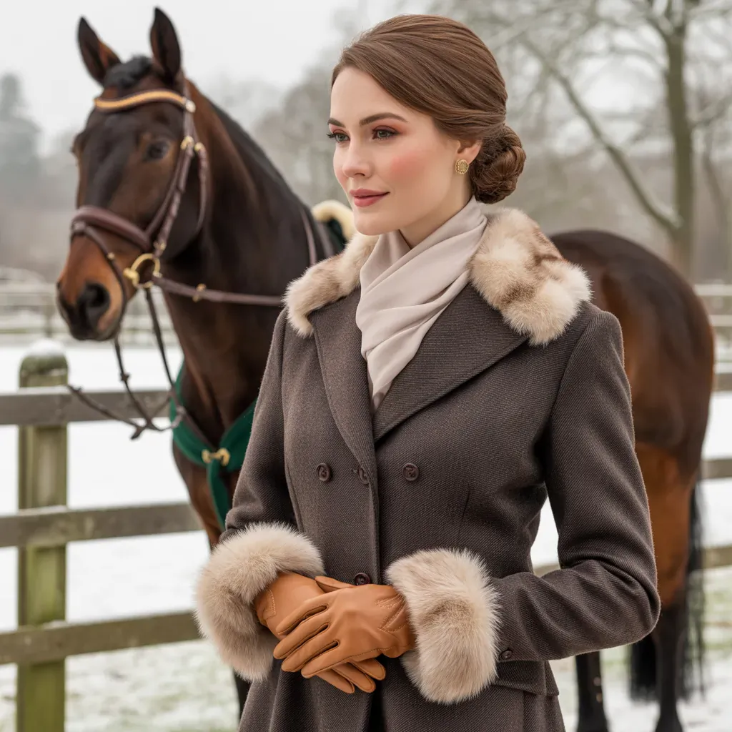 what to wear horse riding in winter