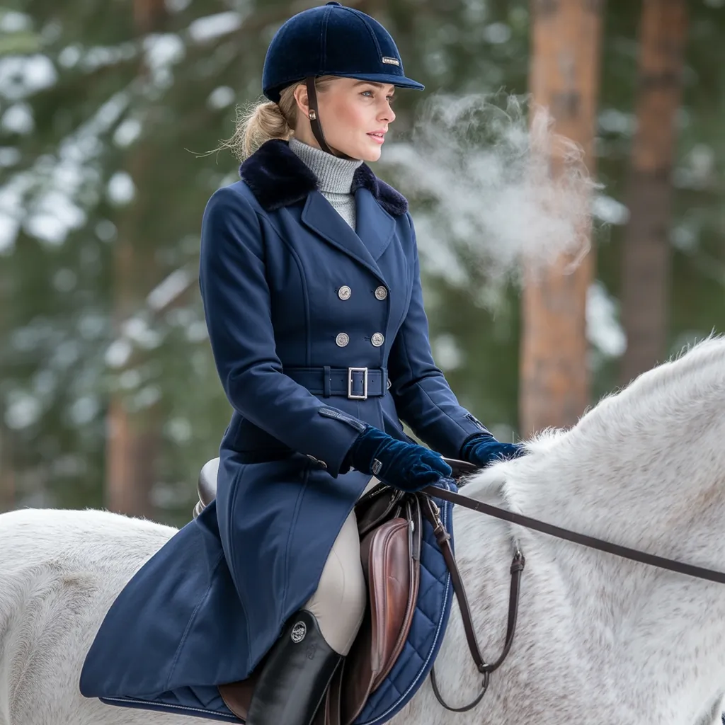 what to wear horse riding in winter
