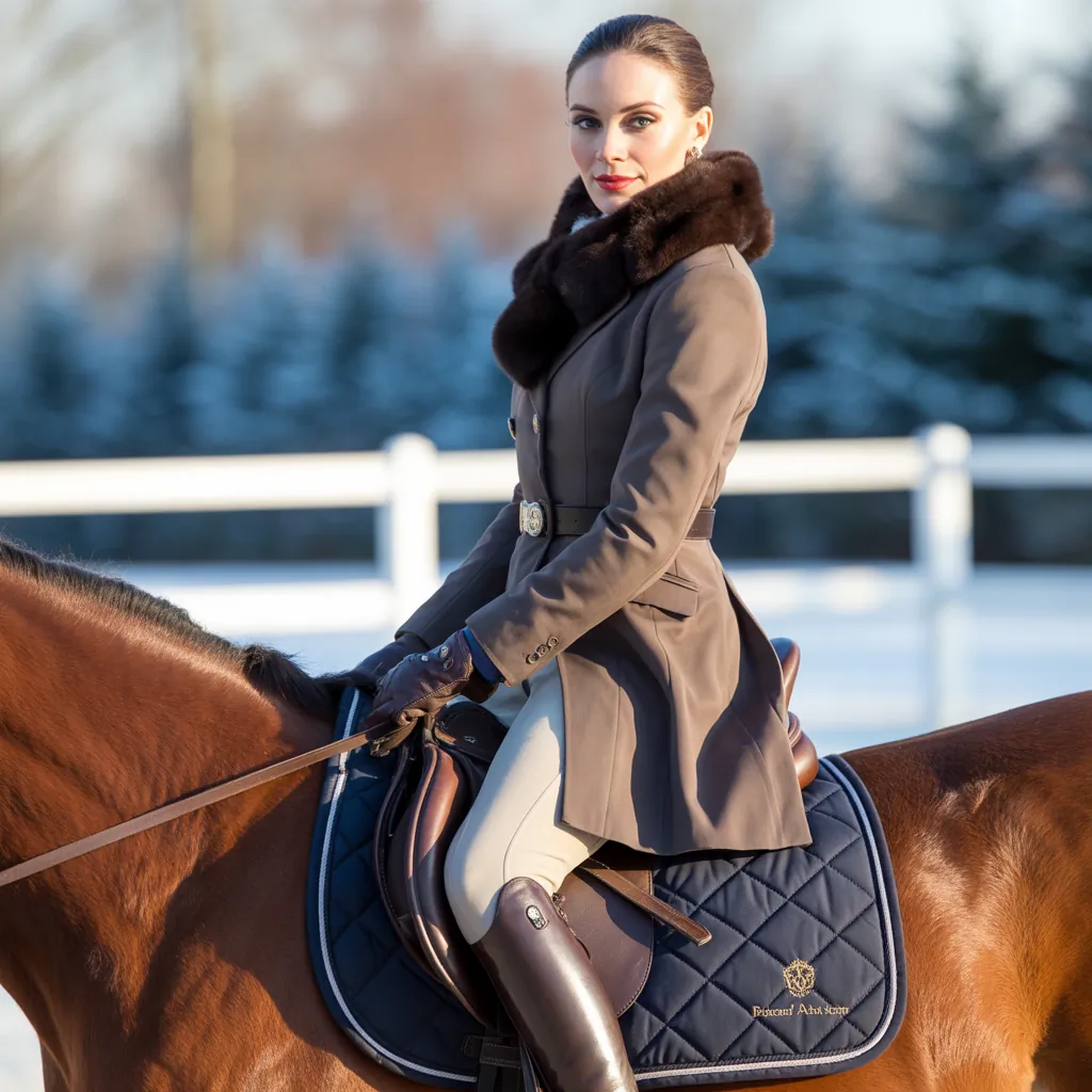 what to wear horse riding in winter