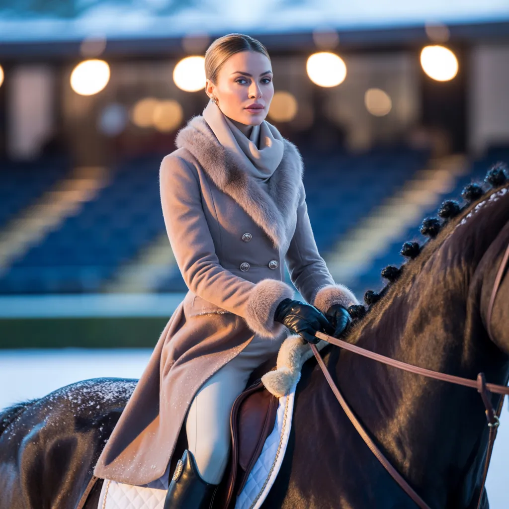 what to wear horse riding in winter