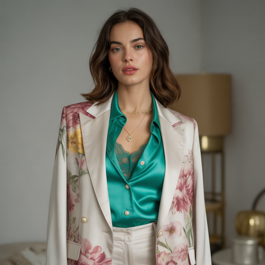 what to wear inside a blazer