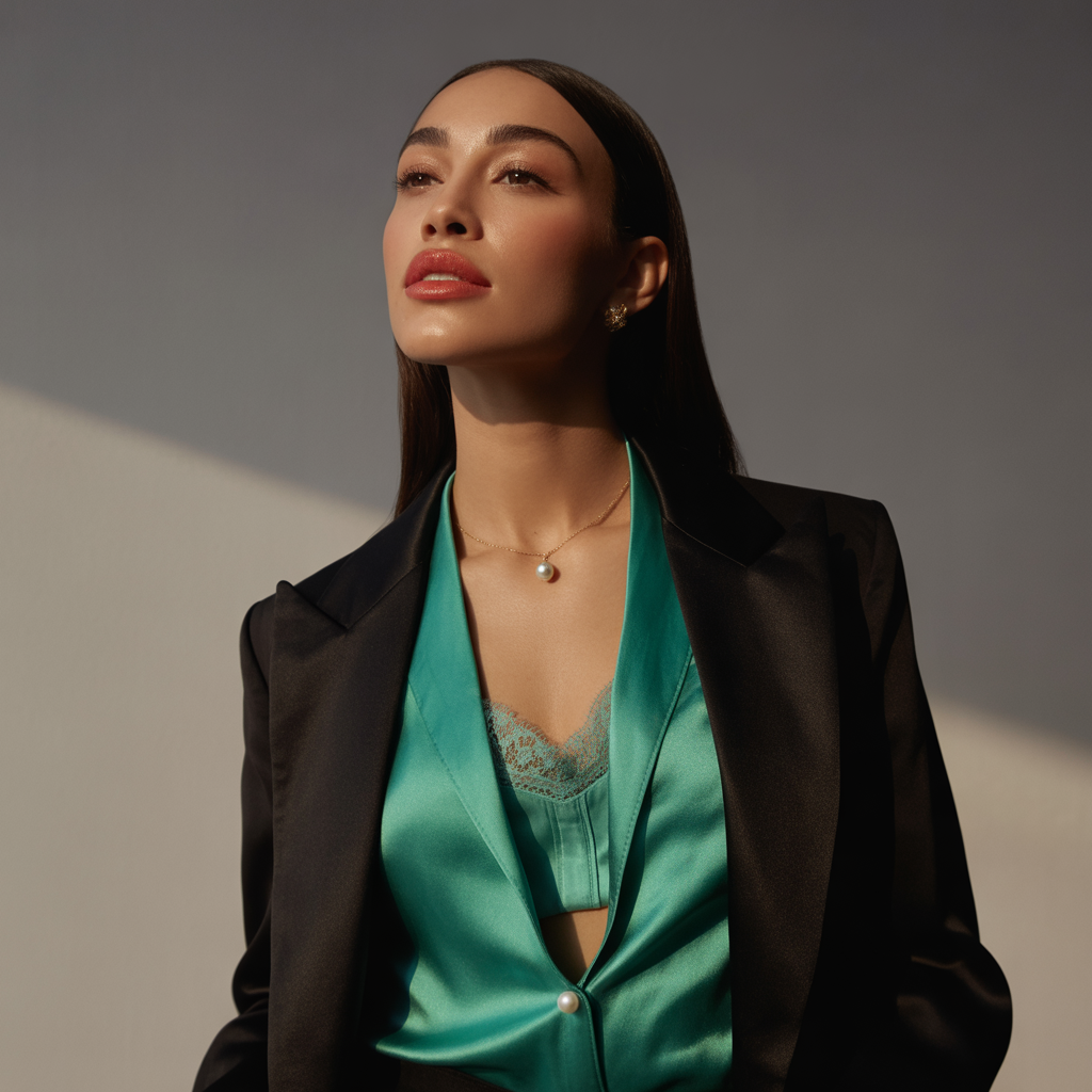 what to wear inside a blazer