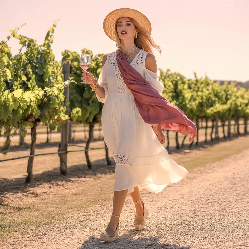 what to wear to a wine festival