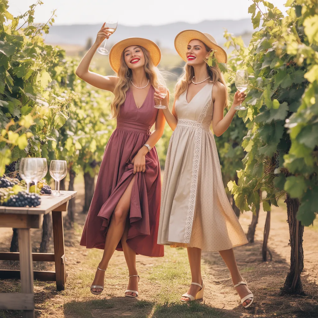 what to wear to a wine festival
