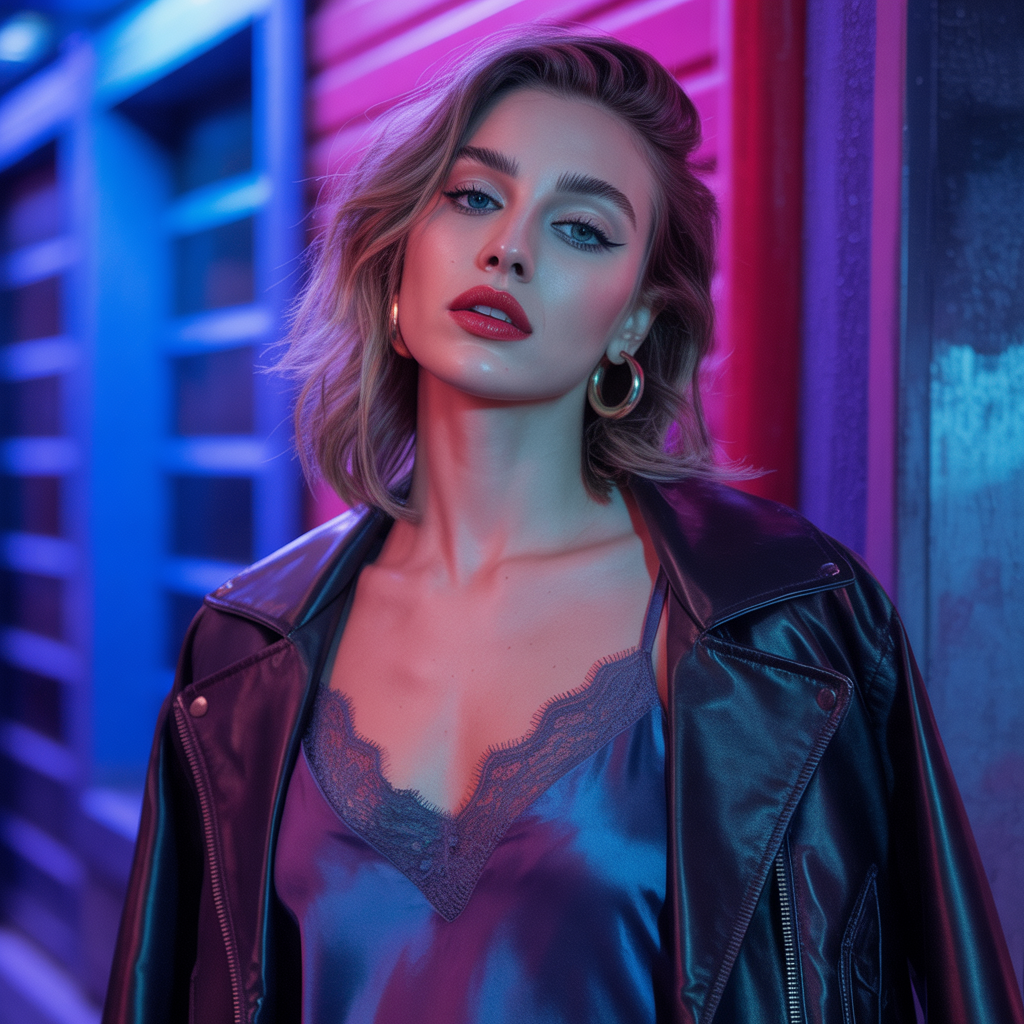 what to wear under a leather jacket