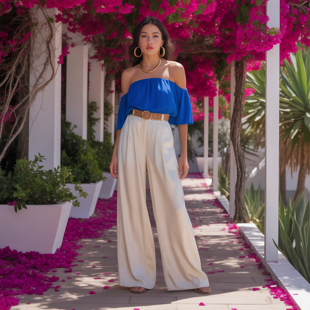 what tops to wear with palazzo pants