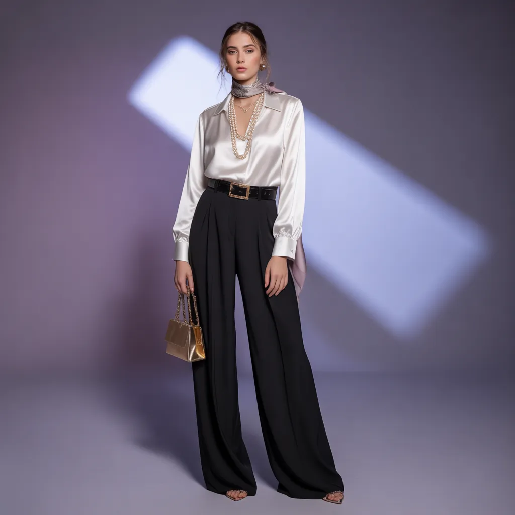 what tops to wear with palazzo pants