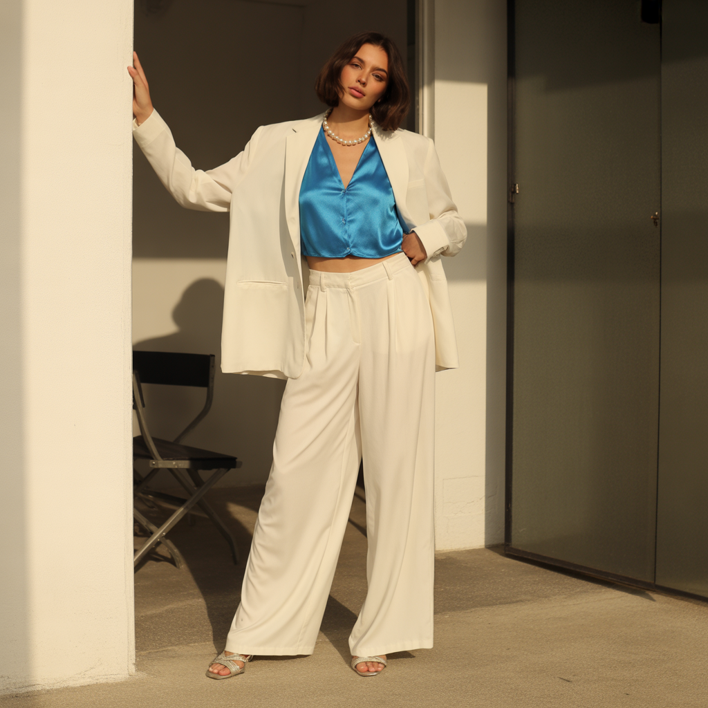 what tops to wear with palazzo pants