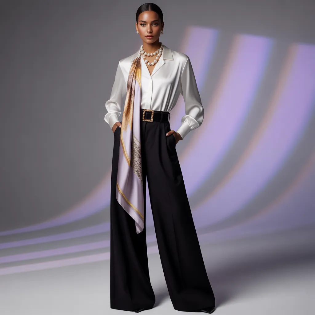 what tops to wear with palazzo pants