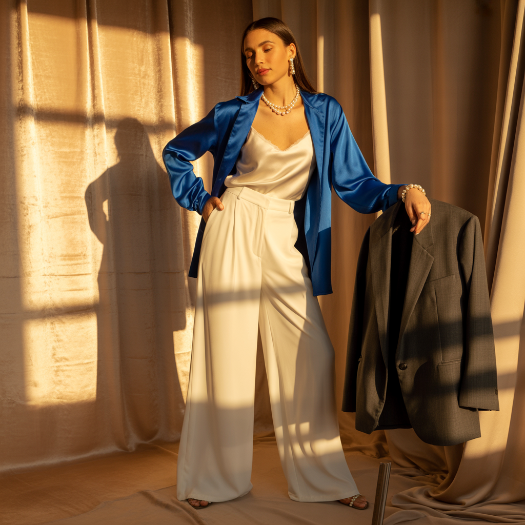 what tops to wear with palazzo pants