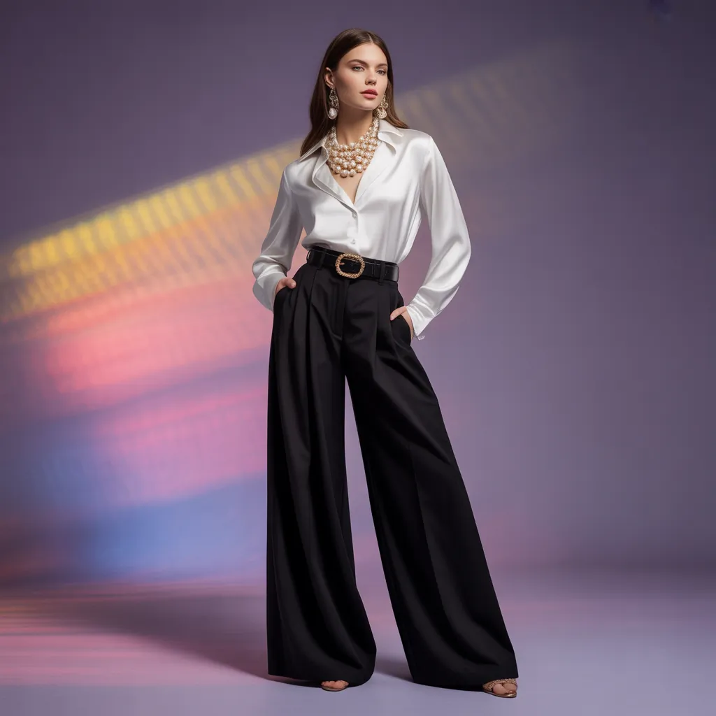 what tops to wear with palazzo pants