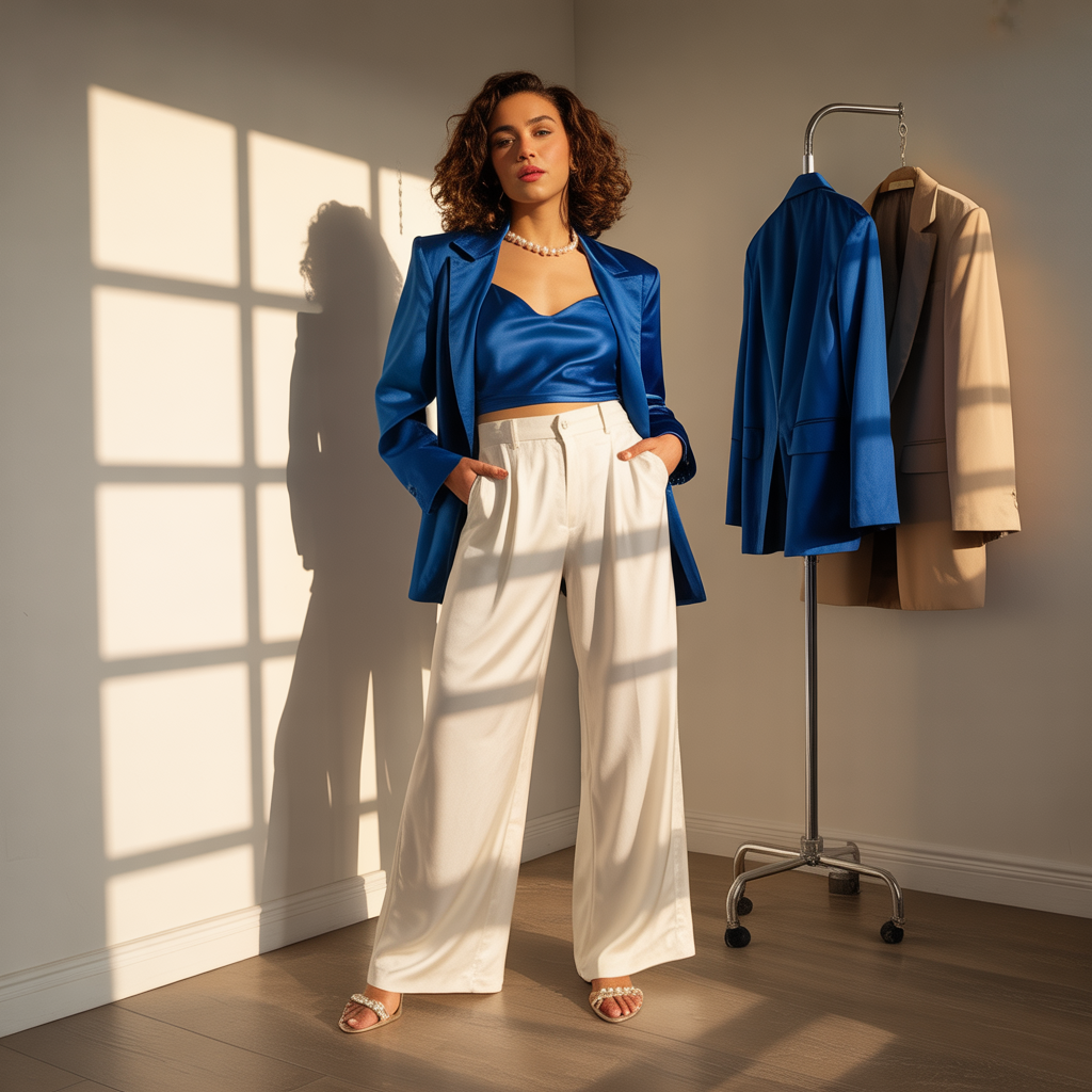 what tops to wear with palazzo pants