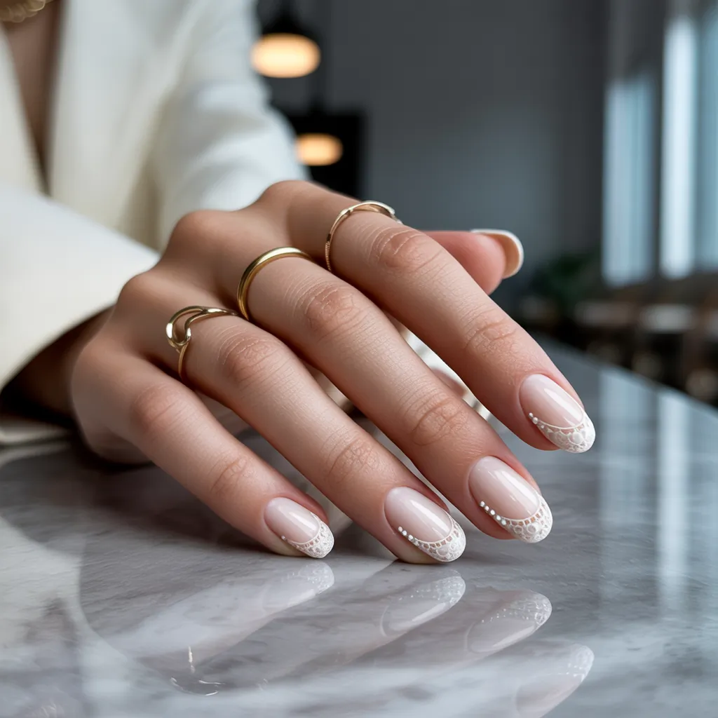white nail styles
