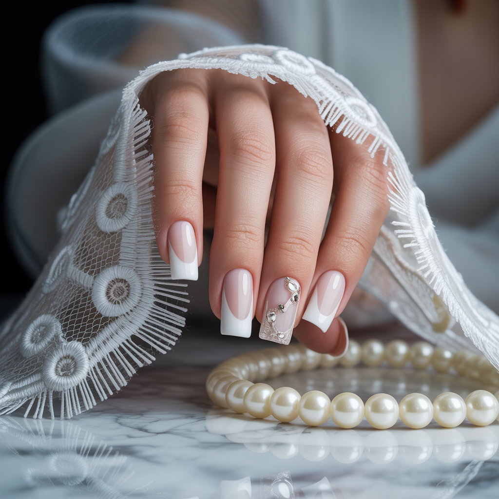 white nail styles