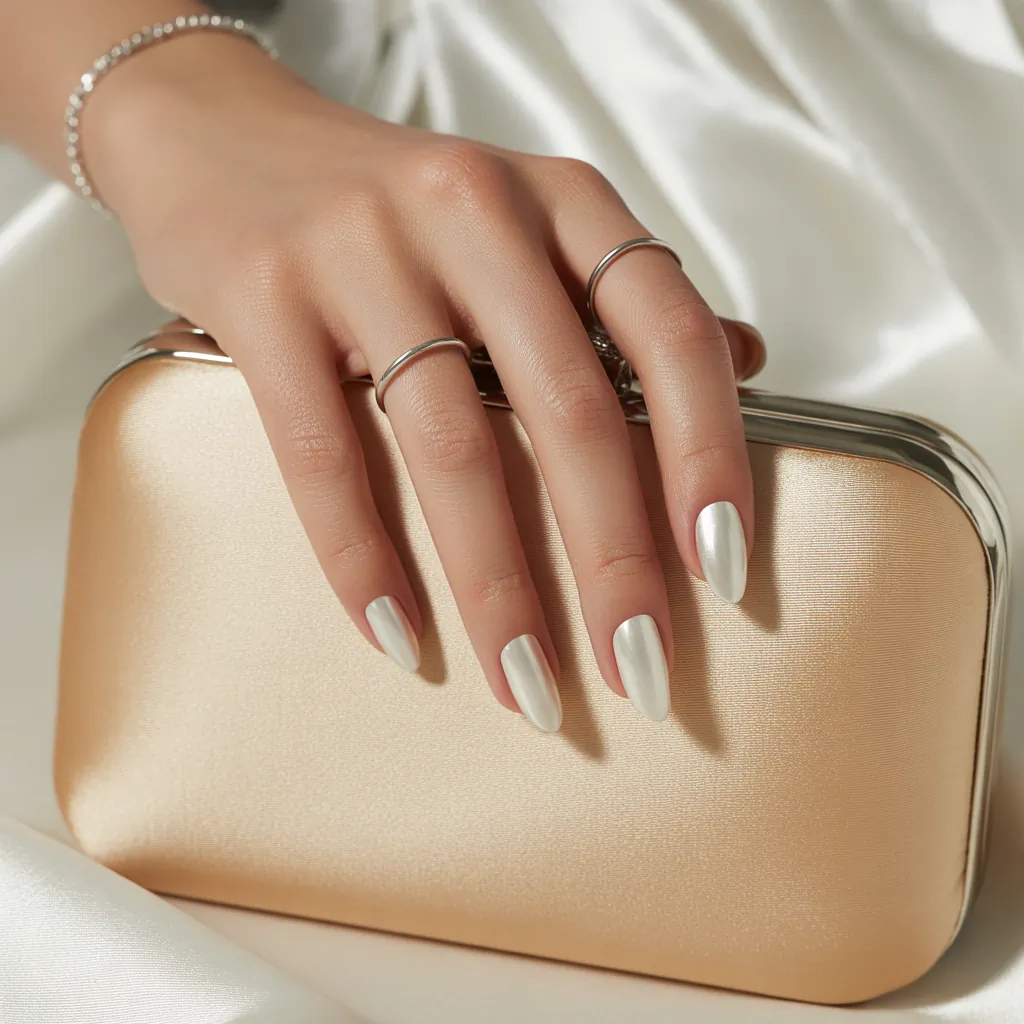 white nails