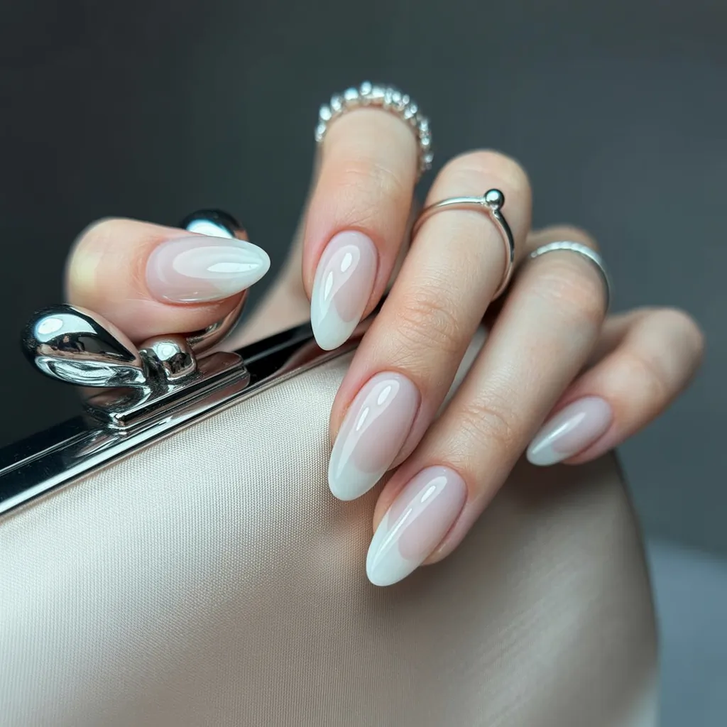 white nails