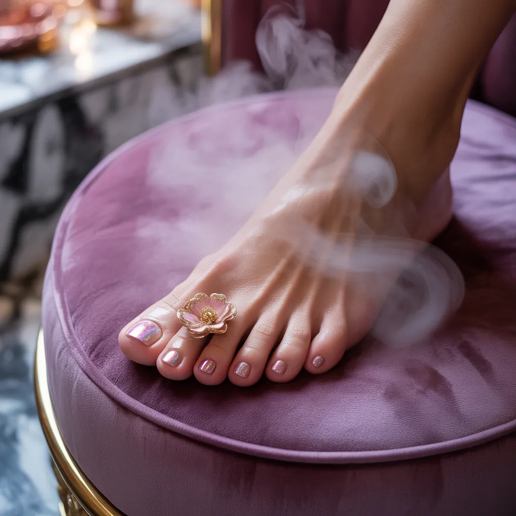 why do my toes itch after a pedicure