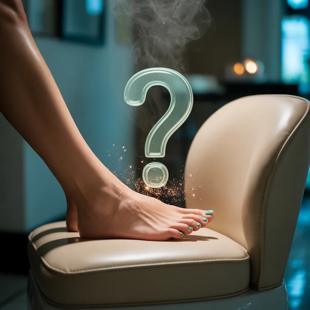 why do my toes itch after a pedicure