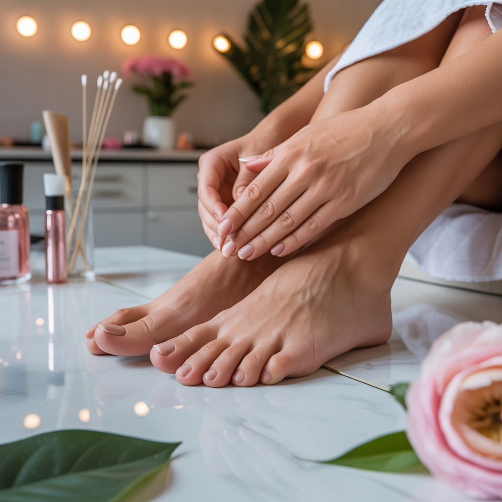 why do my toes itch after a pedicure