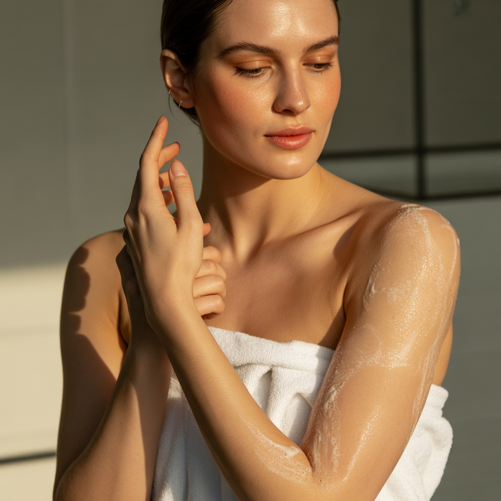 why is my skin dry after a shower