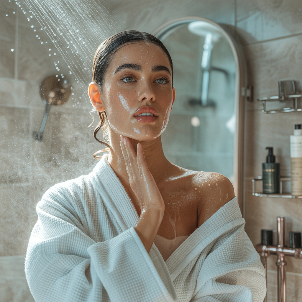 why is my skin dry after a shower