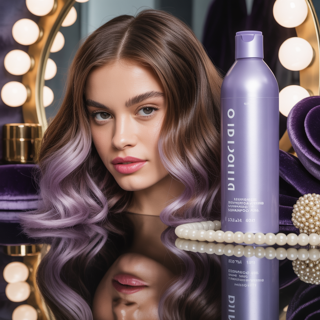 will purple shampoo lighten brown hair
