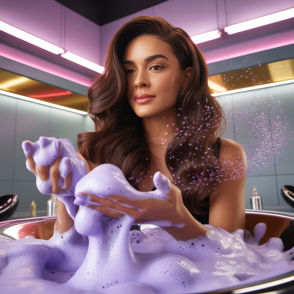 will purple shampoo lighten brown hair