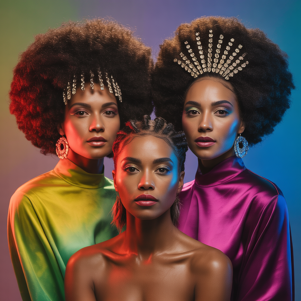 women afro hairstyles