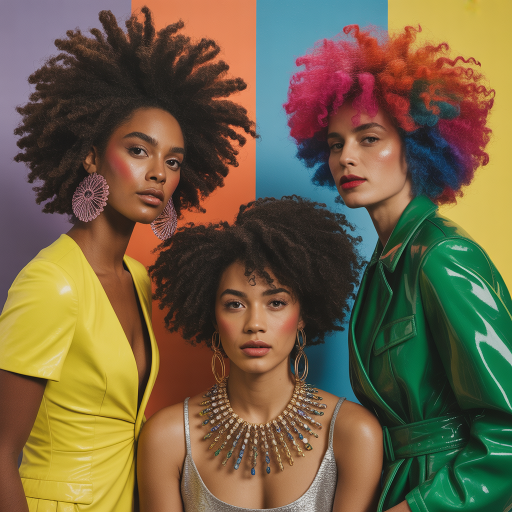 women afro hairstyles