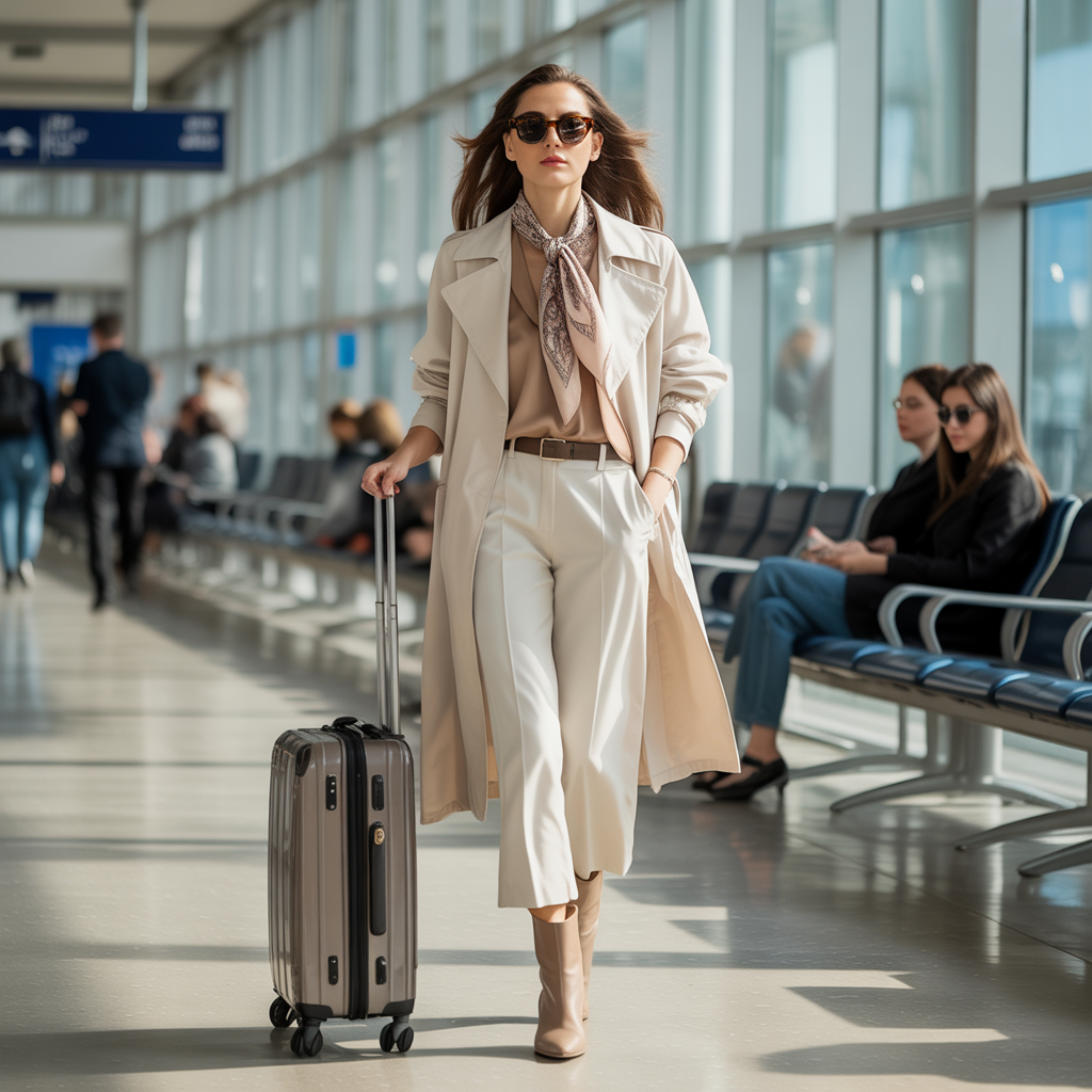women airport outfit