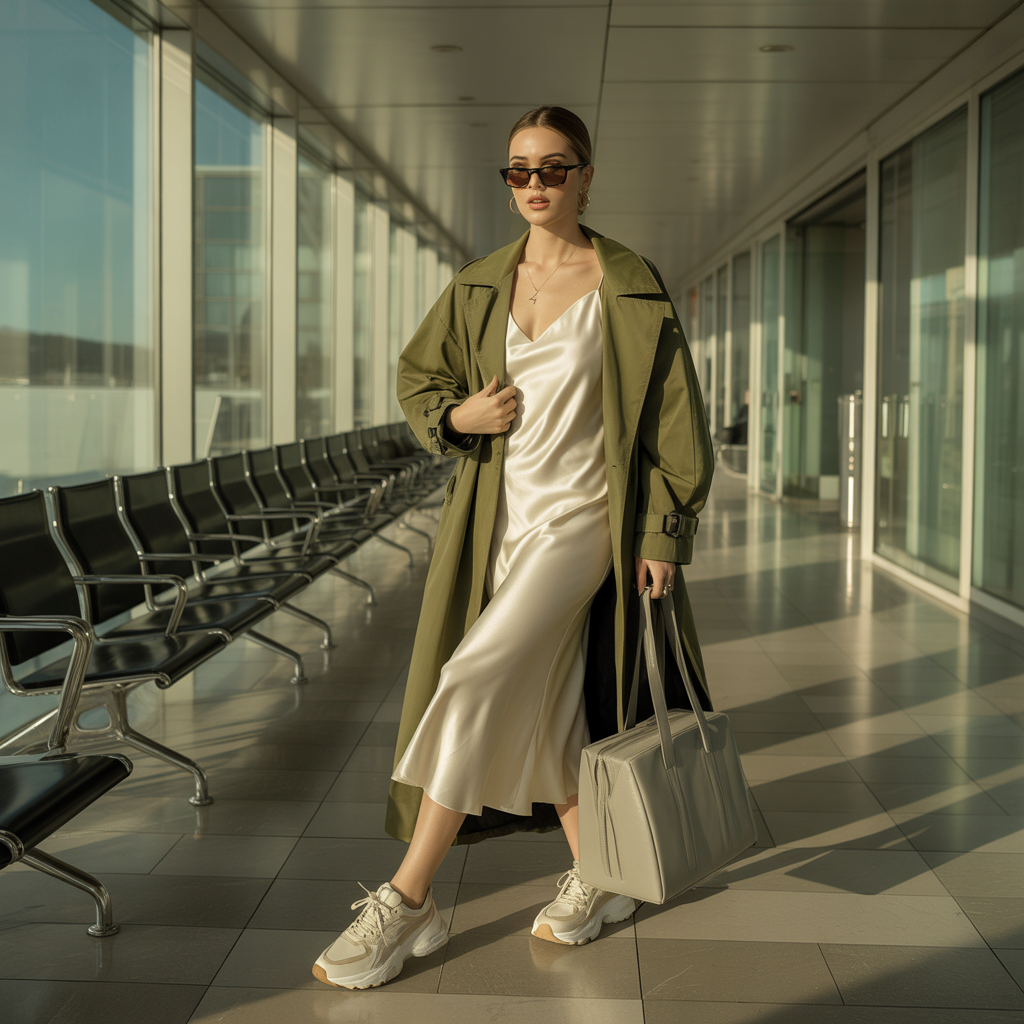 women airport outfit