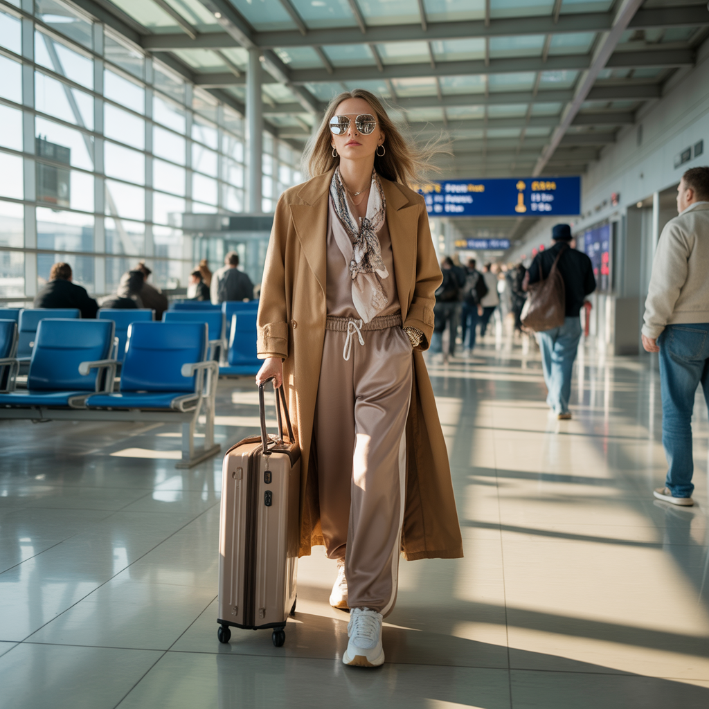 women airport outfit