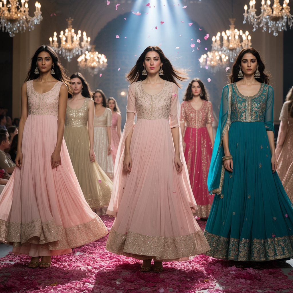 women anarkali dresses