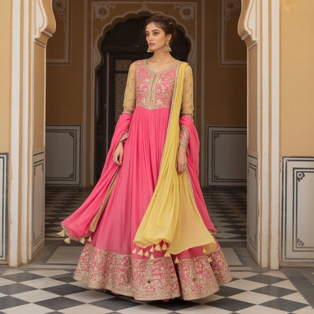 women anarkali dresses