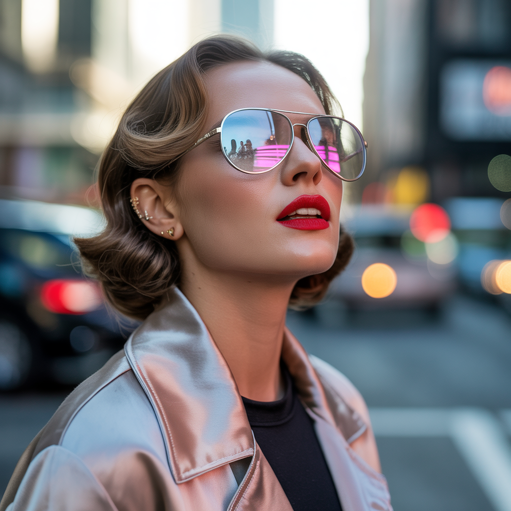 women aviator glasses
