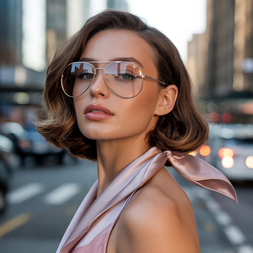 women aviator glasses