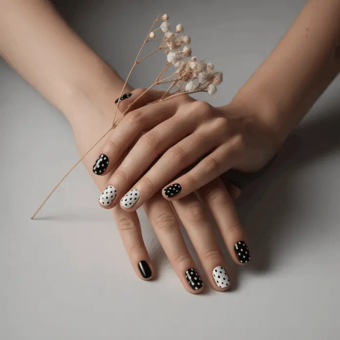polka-dot-nails-1 Polka Dot Nails