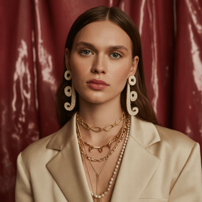 necklace-ideas-to-wear-with-big-dangling-earrings-1